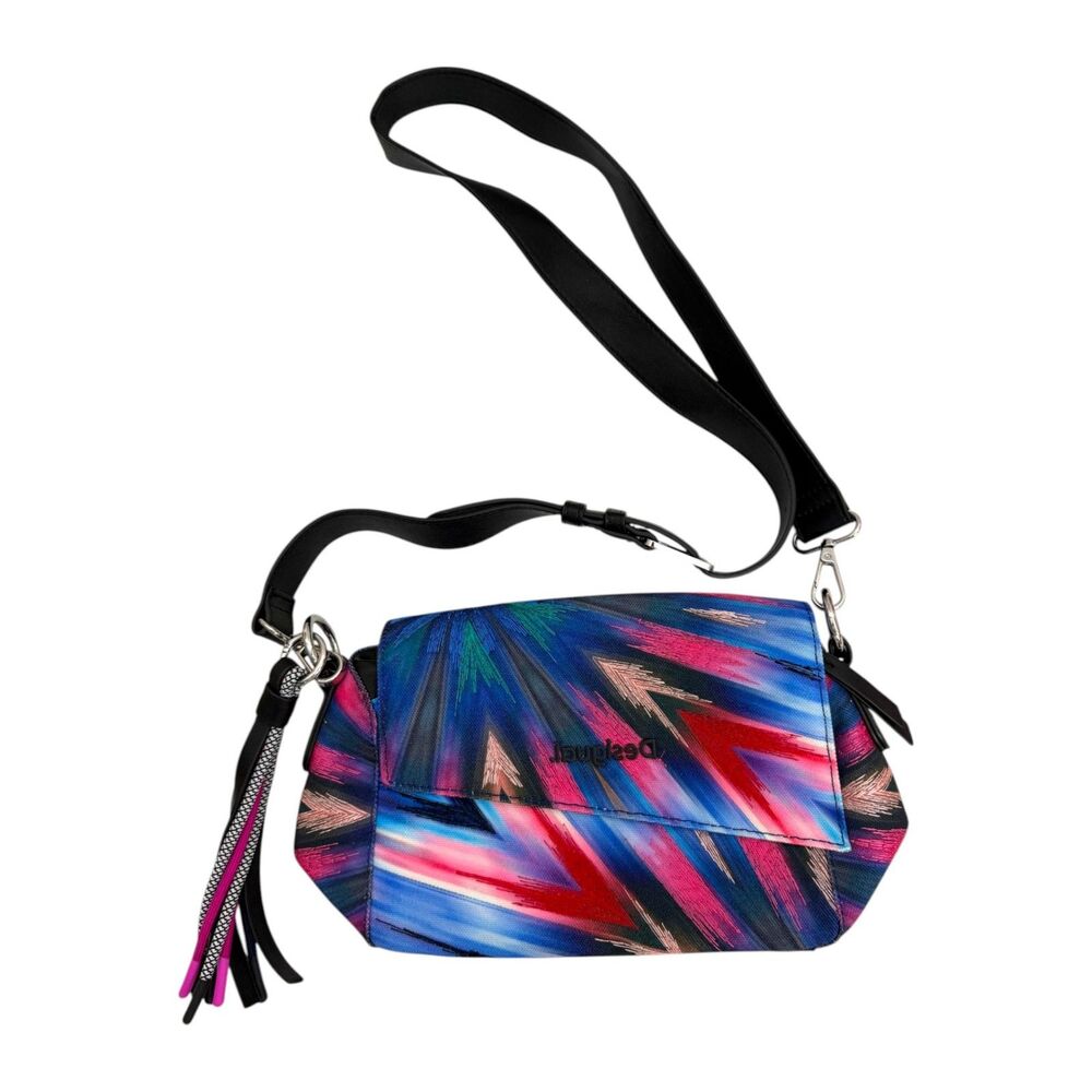Desigual Embroidered Crossbody Purse